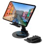 Dyazo Tablet Stand DZ0576 360° Rotation Adjustable Black