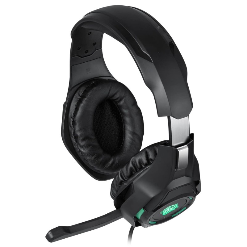 Enter Dominator Wired Gaming Headphone 40Mm Driver Black