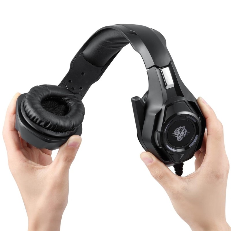 Enter Dominator Wired Gaming Headphone 40Mm Driver Black