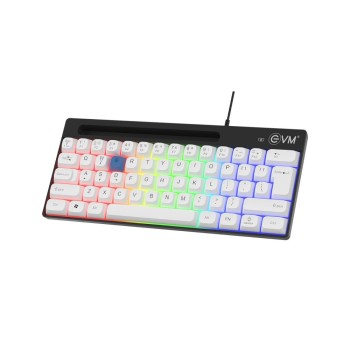 EVM Gaming Keyboard EVM-WLK-612 Compact Wired USB Keyboard Black