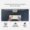 EVM Gaming Keyboard EVM-WLK-612 Compact Wired USB Keyboard Black