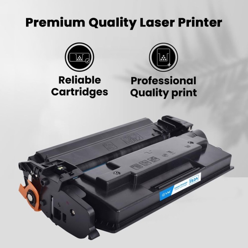 EVM Laser Printer Toner Cartridge EVM-ETC-152A High Page Yield Black
