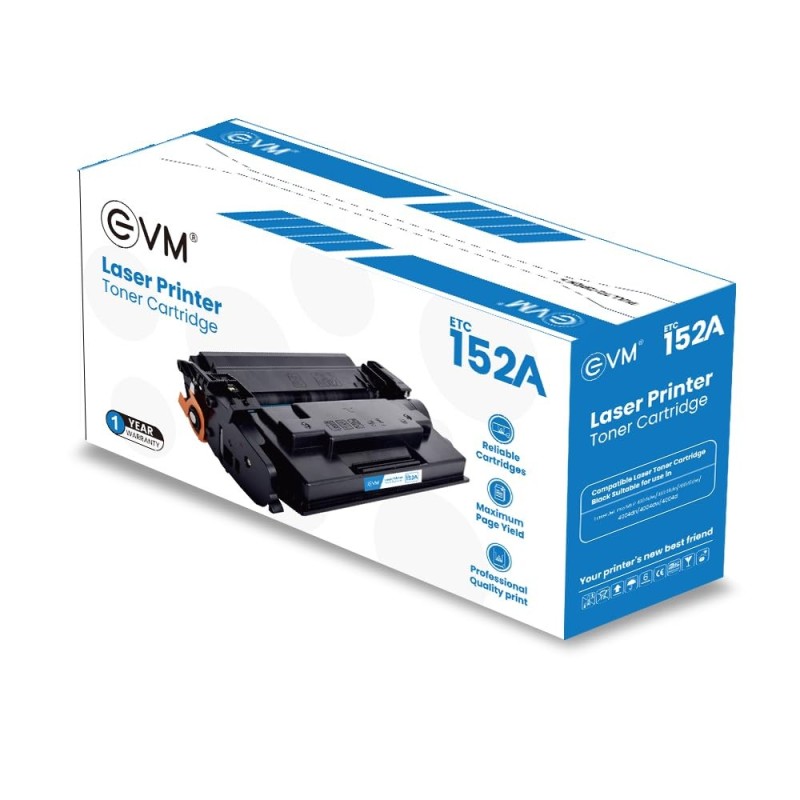 EVM Laser Printer Toner Cartridge EVM-ETC-152A High Page Yield Black
