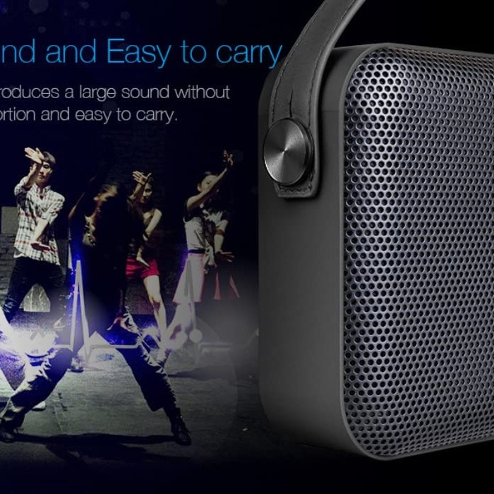 F&D Wireless Portable Bluetooth Speaker W19 12W Black