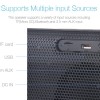 F&D Wireless Portable Bluetooth Speaker W19 12W Black