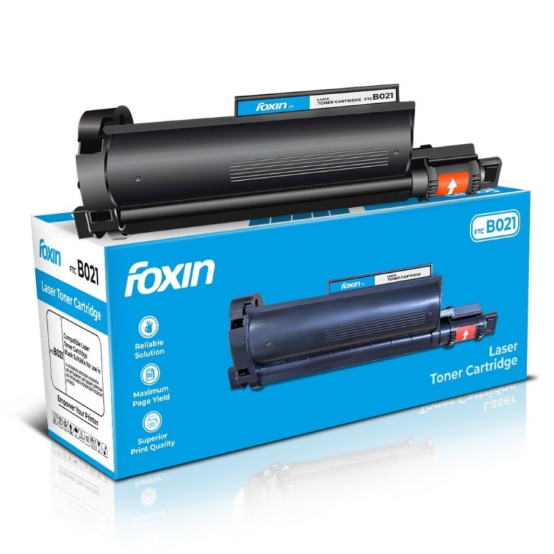 Foxin Toner Cartridge B021 Compatible with Brother Printers Black