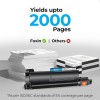 Foxin Toner Cartridge B021 Compatible with Brother Printers Black