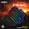 FRONTECH Dragon Fox Gaming Keyboard KB-0008P 35 Anti-Ghosting Keys Rainbow Backlit Black