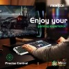 Frontech Gaming Combo KB-0009B Rainbow Backlit Keyboard and Mouse Black