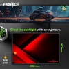 Frontech Gaming Combo KB-0040PC RGB LED Keyboard, 1200 DPI Mouse, Black