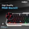 Frontech Gaming Keyboard and Mouse Combo KB-0039P RGB Backlit Black Grey