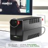 FRONTECH UPS Electra Plus 600VA/360W Maintenance Free Battery, LED Indicator, 3 Outlets, UPS Electra Plus