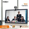 FRONTECH Webcam 2251 480P HD USB with Microphone and LED Light Black