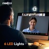 FRONTECH Webcam 2251 480P HD USB with Microphone and LED Light Black