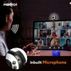 FRONTECH Webcam 2251 480P HD USB with Microphone and LED Light Black