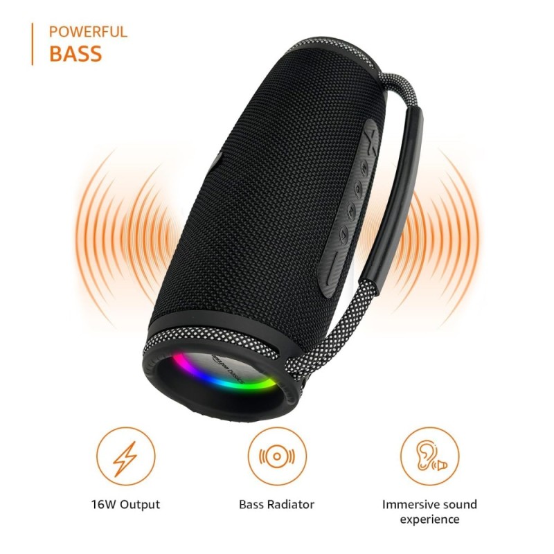 Generic Bluetooth Speaker AB-BTS-001-BLK-N 16W Black