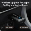 Generic Car Play Wireless Adapter for Android Auto/CarPlay Black