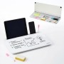 Generic Desktop Glass Whiteboard AB-GLASS-B-001 Tempered Glass Organizer