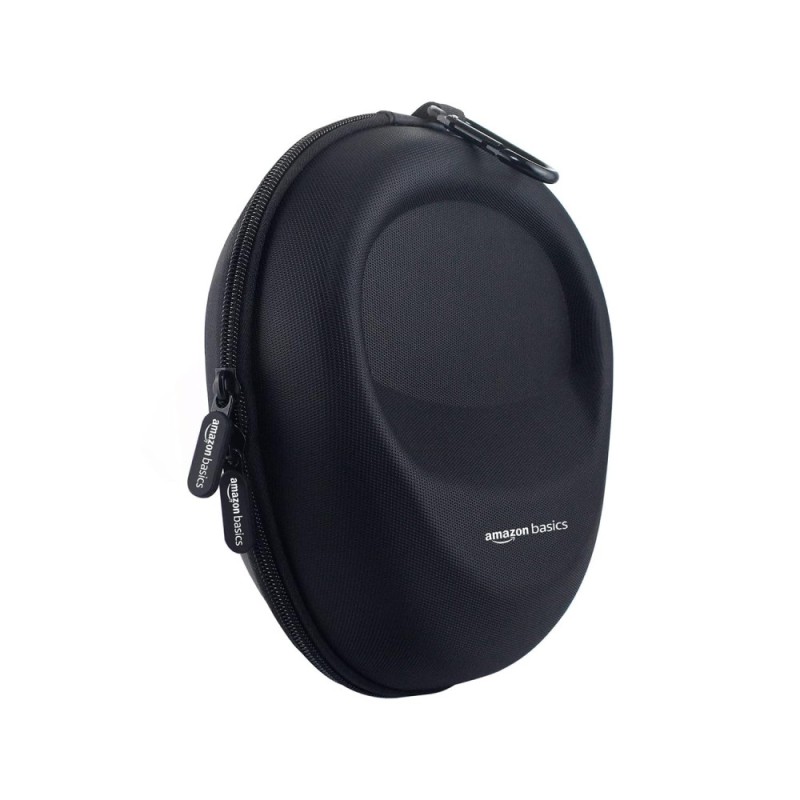 Generic Hard Shell EVA Headphone Carrying Case AB-Z33-BLK Portable Shockproof Water Repellent Black