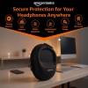 Generic Hard Shell EVA Headphone Carrying Case AB-Z33-BLK Portable Shockproof Water Repellent Black