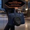Generic Hard Shell EVA Headphone Carrying Case AB-Z33-BLK Portable Shockproof Water Repellent Black