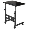 Generic Laptop Table ABWOODTROLLY Adjustable Height Black