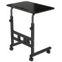 Generic Laptop Table ABWOODTROLLY Adjustable Height Black
