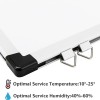 Generic Magnetic Drywipe Whiteboard 1548964562 1.96 Ft x 1.47 Ft White