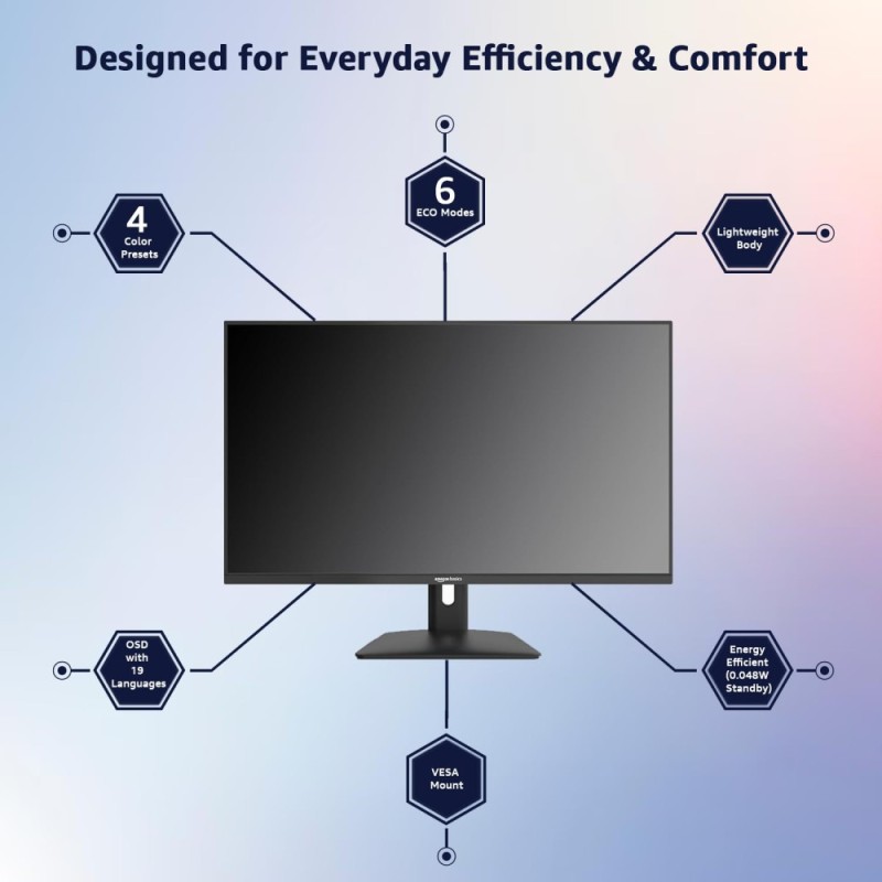 Generic Monitor ABFHD13 32 Inch FHD 75Hz VA Panel Black