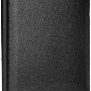 Generic Portfolio Folder AB-COICT2145 Black Leather A4 Zip Closure