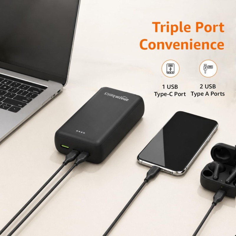 Generic Power Bank ABPB27K100 27000mAh 100W Fast Charging Black