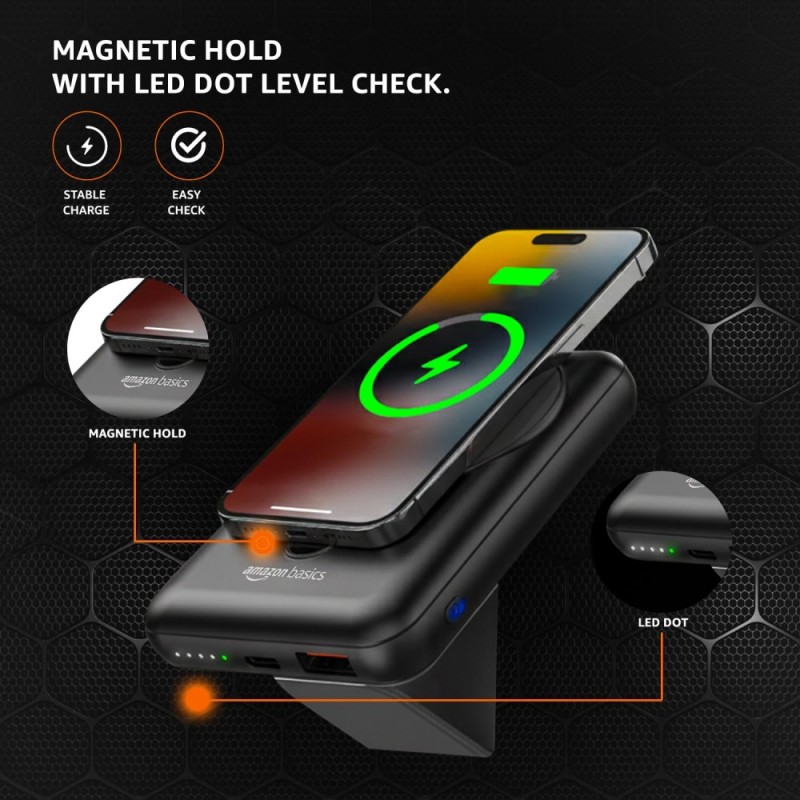 Generic Power Bank ABPB382 10000mAh 22.5W Fast Charging Black
