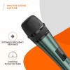 Generic Professional Microphone Super-Cardioid 40-18000 Hz Green