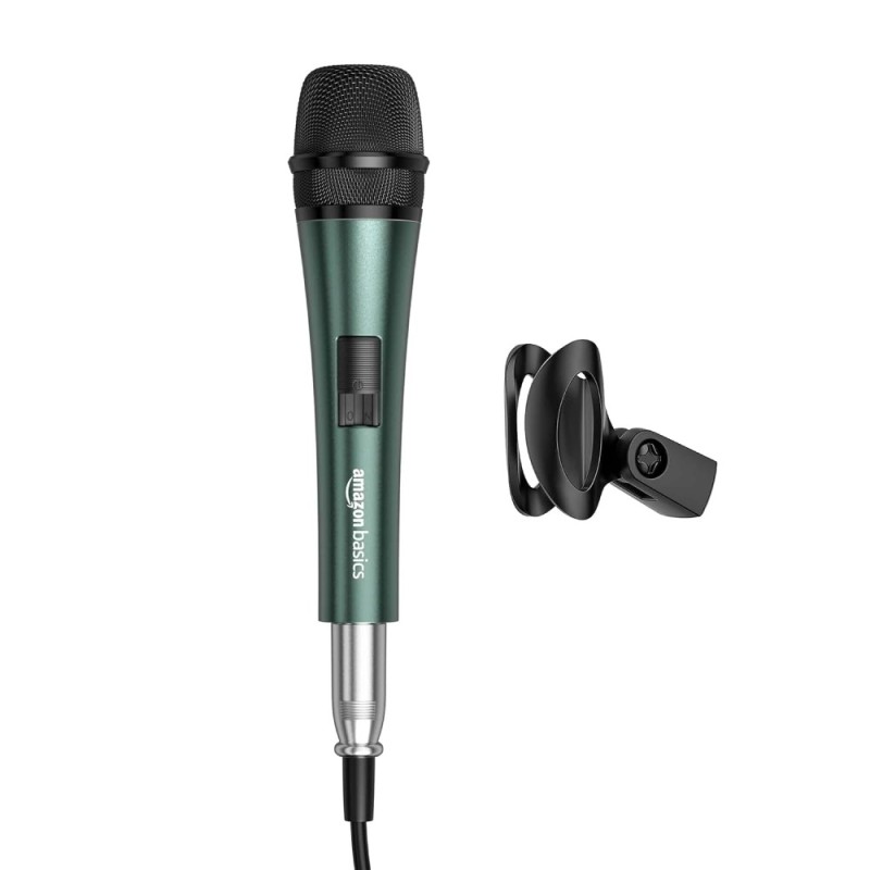 Generic Professional Microphone Super-Cardioid 40-18000 Hz Green
