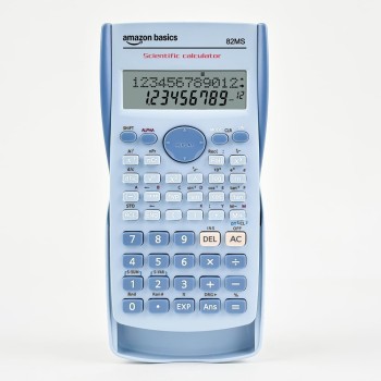 Generic Scientific Calculator AB82M 240 Functions 2-Line LCD Blue