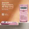 Generic Scientific Calculator AB82M PINK 240 Functions 2-Line Display