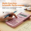Generic Scientific Calculator AB82M PINK 240 Functions 2-Line Display