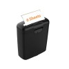 Generic Shredder ABPBS01B06 6 Sheet Capacity 7L Waste Basket Black