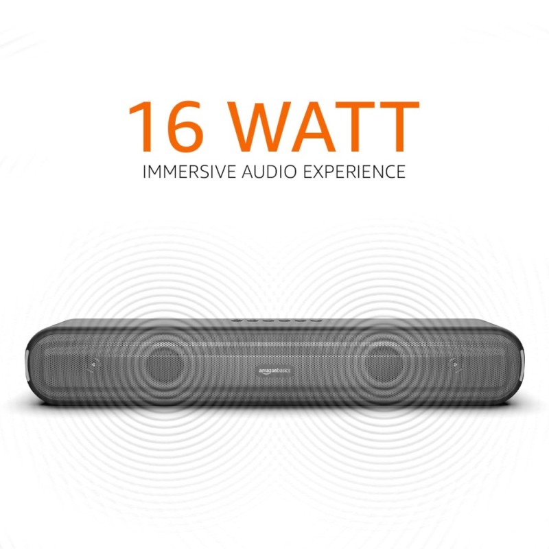 Generic Soundbar ABSBX12N 16W RMS Bluetooth 5.3 Black
