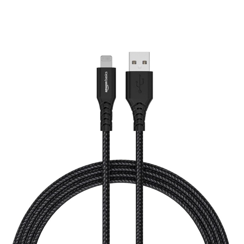 Generic USB A To Lightning Charging Cable CUBL01B-AC279-DF MFi Certified 1.2M Black