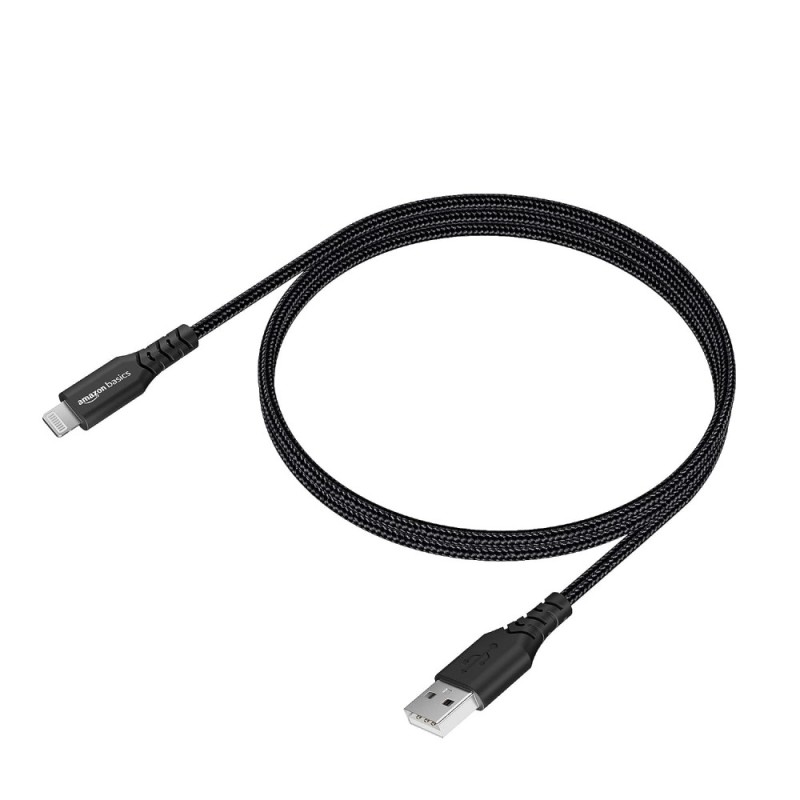 Generic USB A To Lightning Charging Cable CUBL01B-AC279-DF MFi Certified 1.2M Black