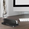 Generic Vertical Laptop Stand ABVTCLLAPSML Scratch-Resistant Black