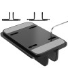 Generic Vertical Laptop Stand ABVTCLLAPSML Scratch-Resistant Black
