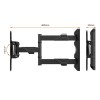 Generic Wall Mount AB-WM-01 for 32-55 Inch TV Black