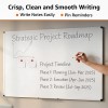 Generic Whiteboard Drywipe Magnetic 2.95 x 1.96 ft White