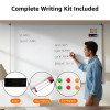 Generic Whiteboard Drywipe Magnetic 2.95 x 1.96 ft White