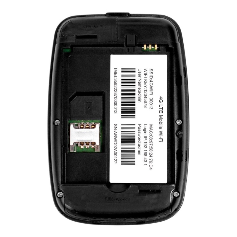 Generic Wireless Dongle AB-WD-TYPE-C-RL 150Mbps Data Card Black