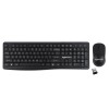 Generic Wireless Keyboard and Mouse Combo AB26KW1 2.4GHz Wireless Full-Size 104-Key Black