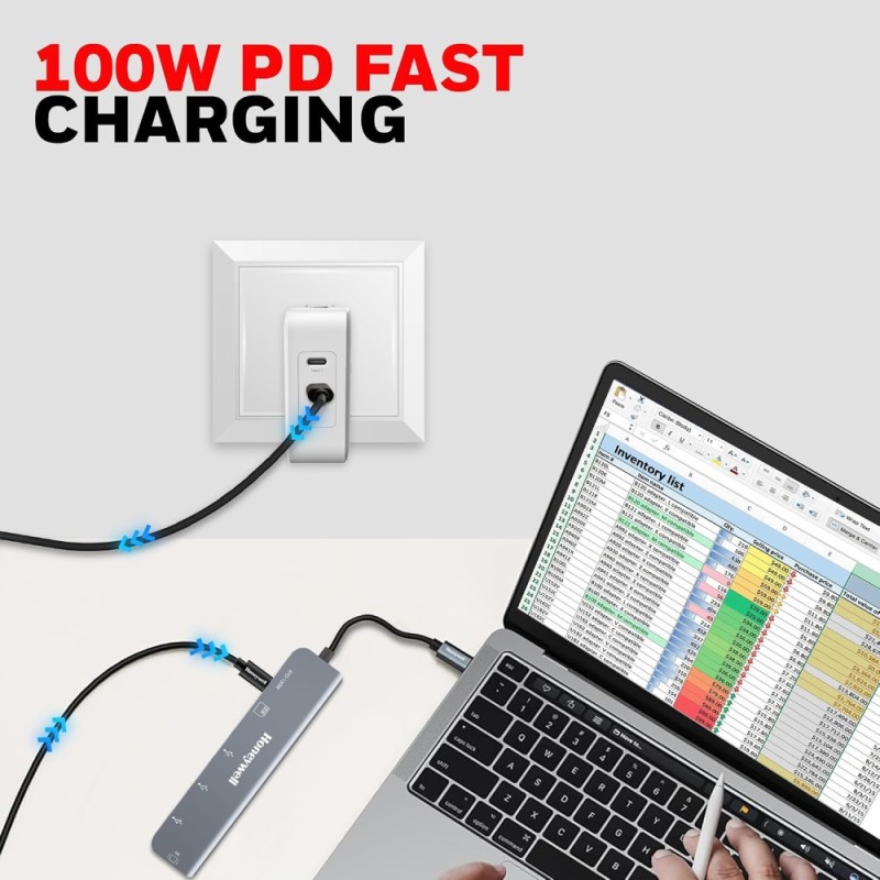 Honeywell Docking Station HC000017 Type C 7-in-1 Silver