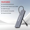 Honeywell Docking Station HC000023 5-in-1 with 4K HDMI Grey